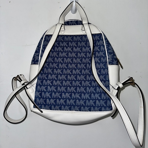 Michael Kors Mini Denim Backpack - Picture 2 of 3